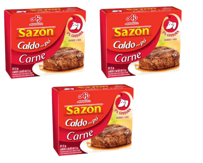 Sazón Caldo Carne (3x37,5g)